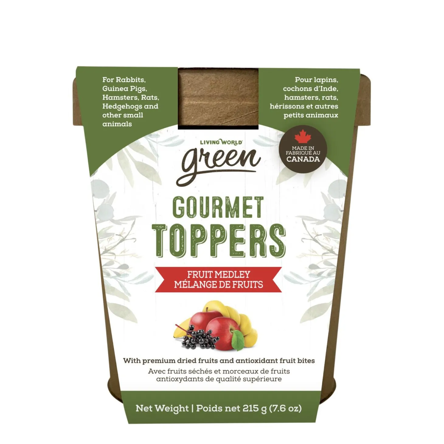 Gourmet Toppers, Fruit Medley, 215 g (7.6 oz)