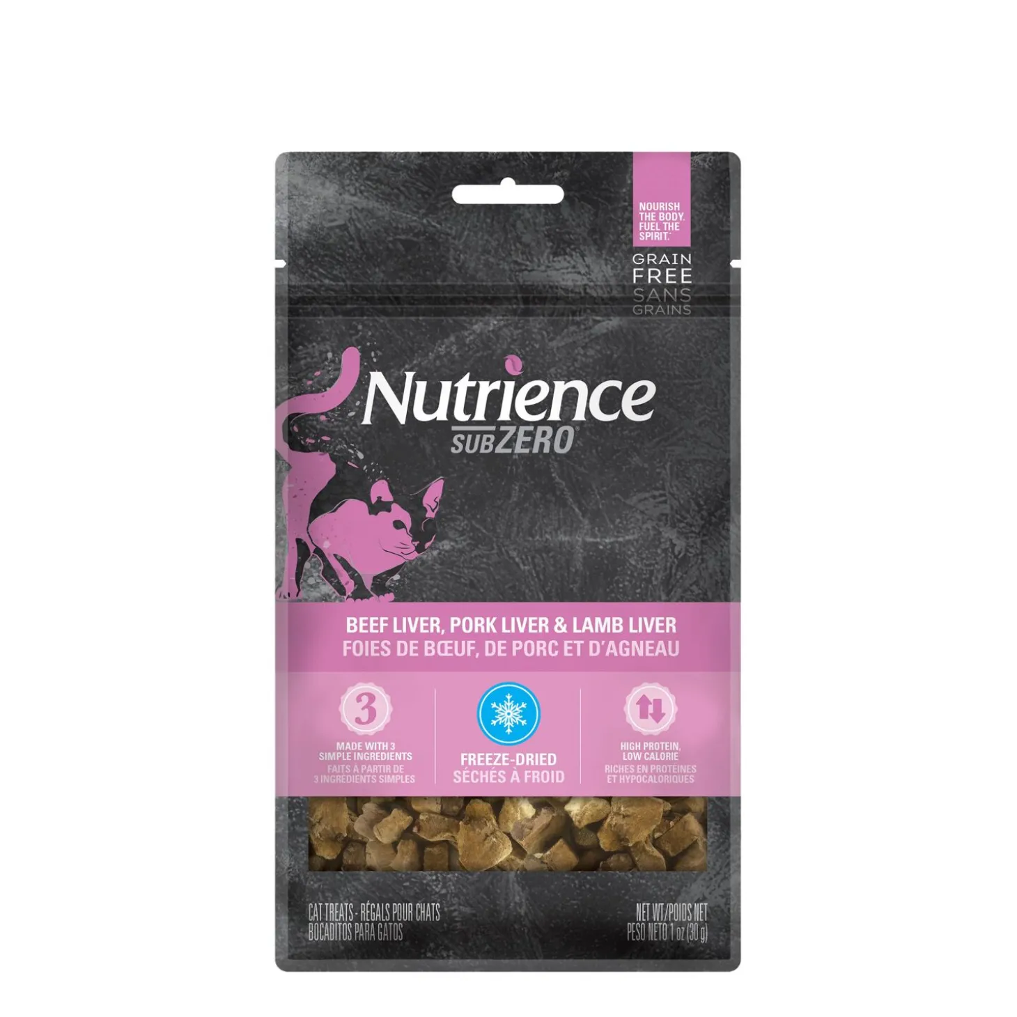Grain Free Beef, Pork & Lamb Liver Treats, 30 g (1 oz)