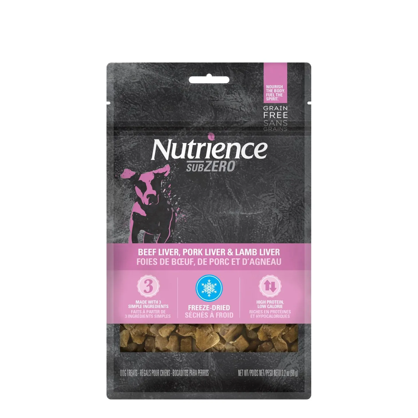 Grain Free Beef, Pork & Lamb Liver Treats, 90 g (3 oz)