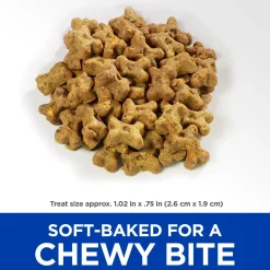 Grain free soft-baked naturals dog treats, with beef and sweet potatoes, 8 oz