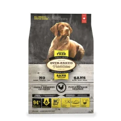 Grain-free chicken dry food for adult dogs