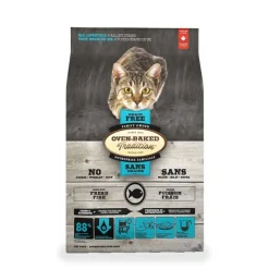 Grain-free fish dry food for adult cats