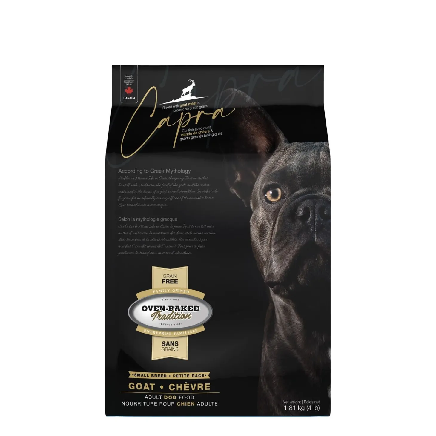 Grain-Free Food with Goat for Small Breed Dogs