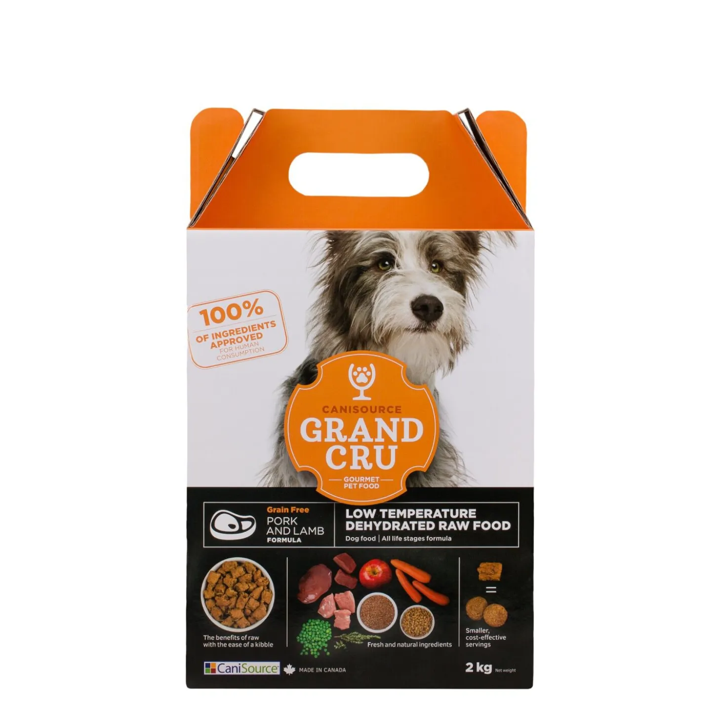 Grain-Free Pork and Lamb Dehydrated Dog Food