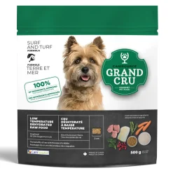 Grand Cru Raw Dehydrated Surf and Turf for Dogs, 500 g