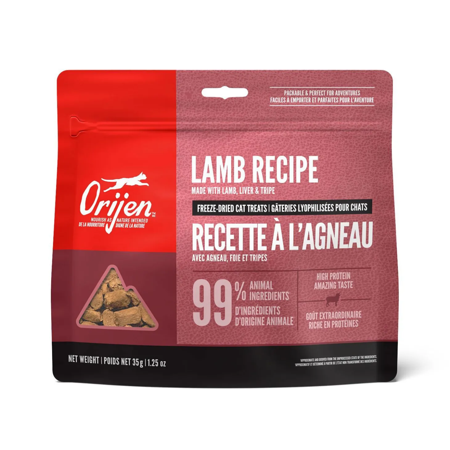 Grass-Fed Lamb Formula Freeze-Dried Cat Treats, 35 g