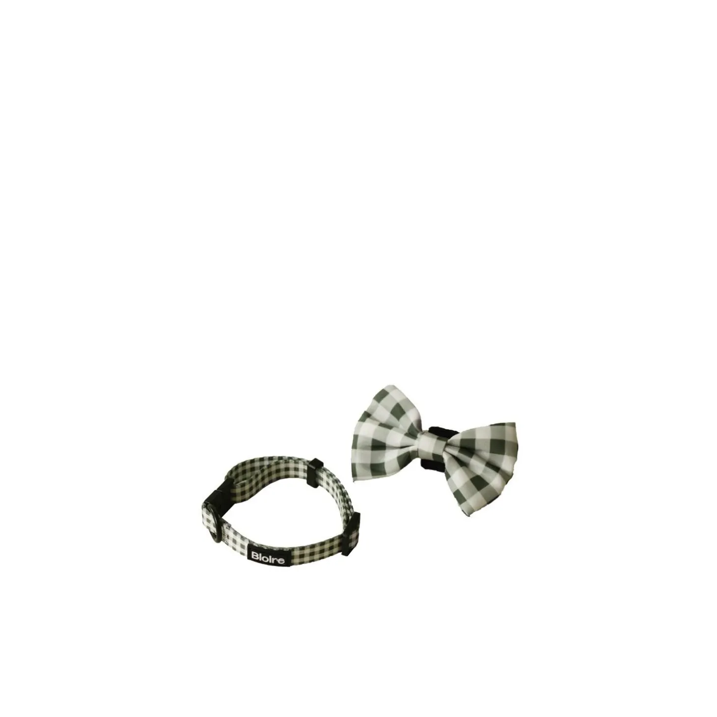 Green Plaid Cat Bowtie