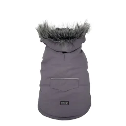 Grey Dog Winter Coat, S