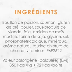 Grilled salmon wet food for adult cats