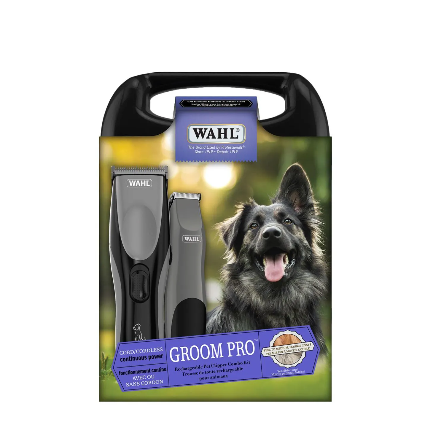 Groom Pro Rechargeable Pet Clipper Combo Kit