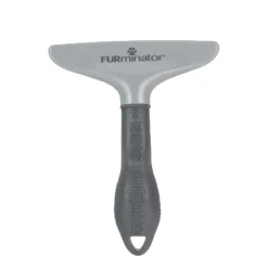 Grooming rake for dogs and cats with thick fur
