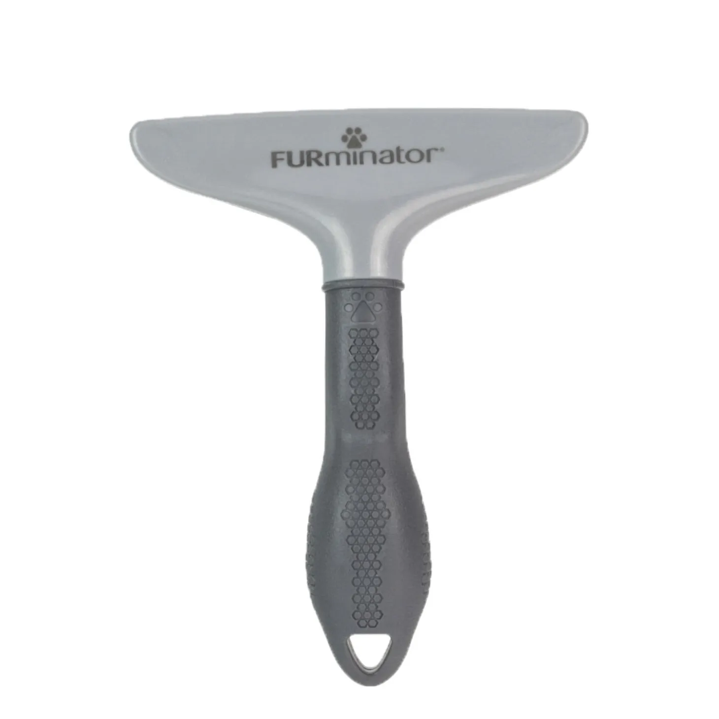 Grooming rake for dogs and cats with thick fur