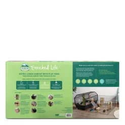 Habitat for Rodents with Play Yard