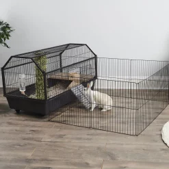 Habitat for Rodents with Play Yard