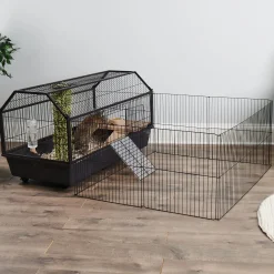 Habitat for Rodents with Play Yard