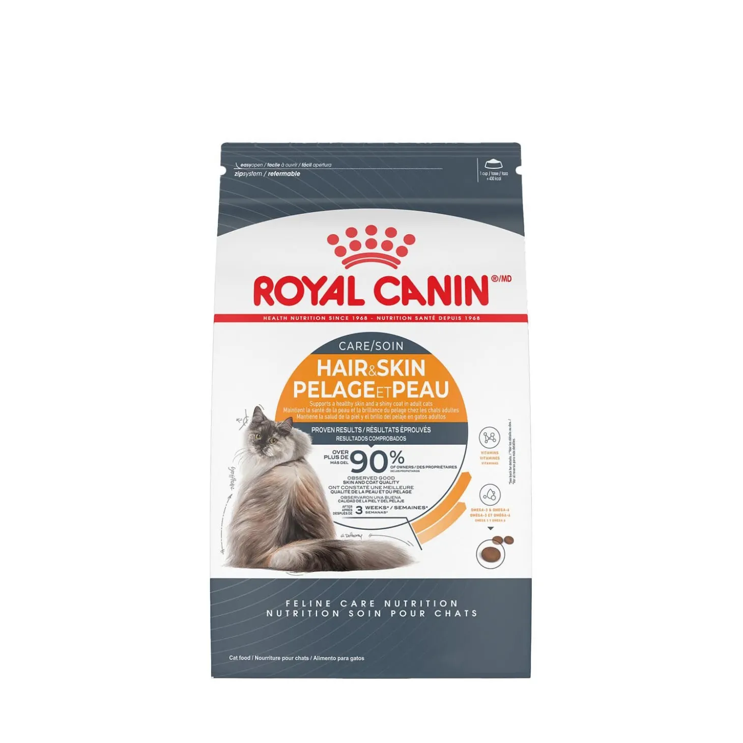 Hair and Skin Care Formula for Adult Cat Dry Food