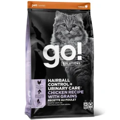 Hairball Control & Urinary Care Chicken Recipe with Grains for Cats, 1.36 kg