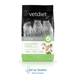 Hairball control chicken and rice formula for adult cat