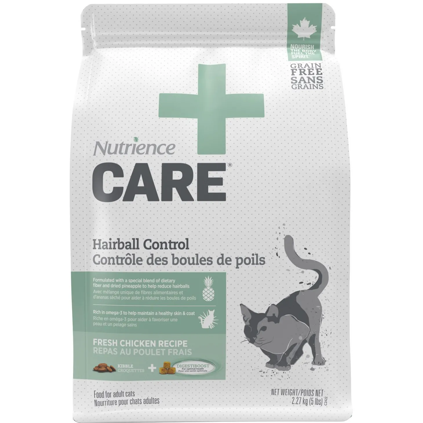Hairball control formula for cats