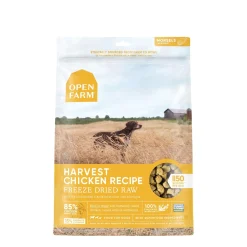 Harvest chicken freeze dried raw dog food