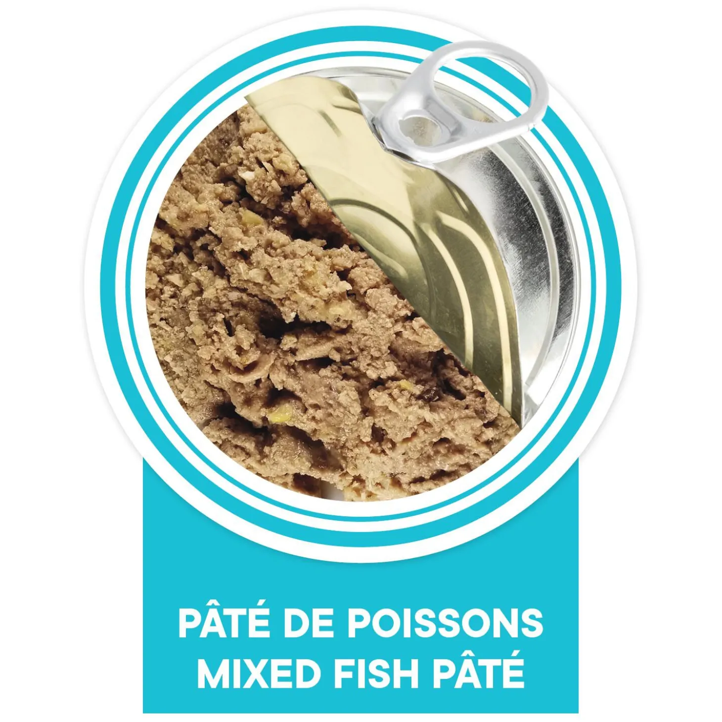 Healthy Skin & Coat Formula Mixed Fish Pâté for Adult Cats, 156 g