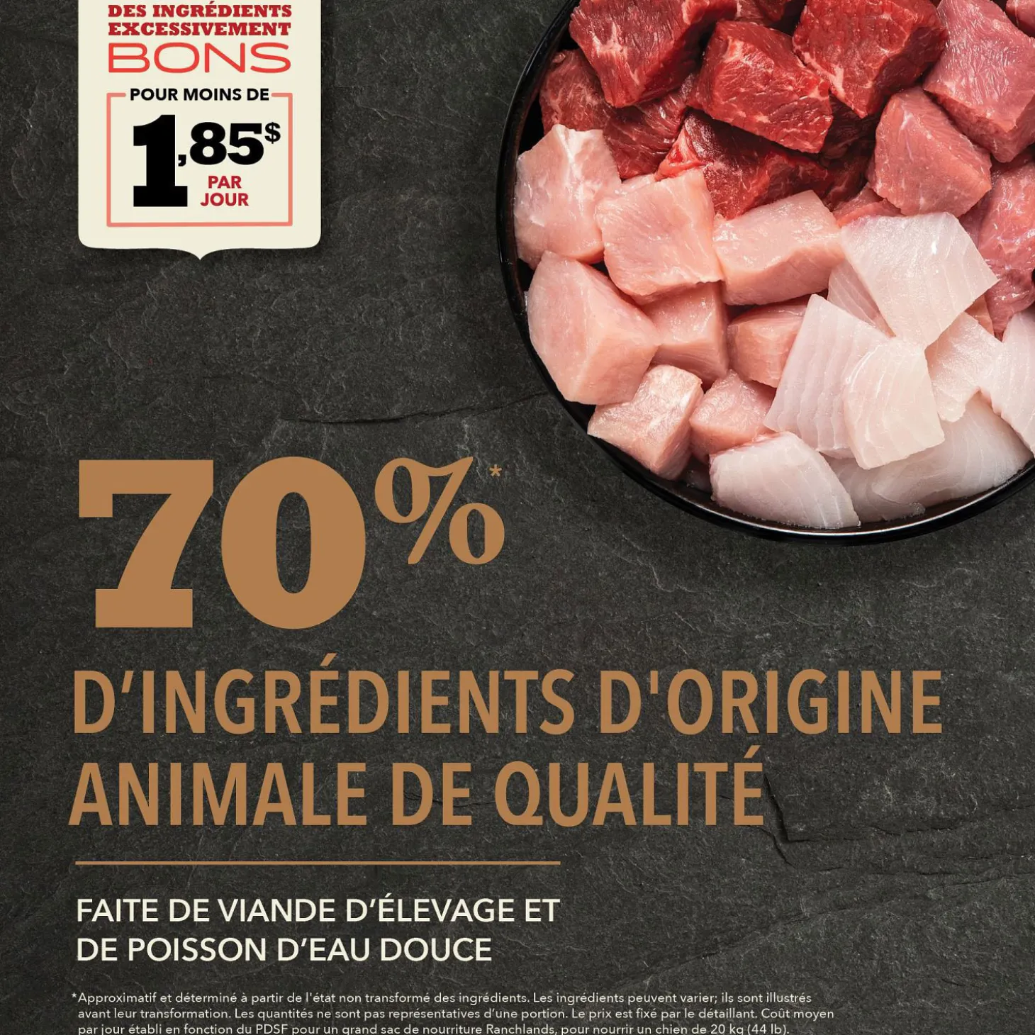 Highest Protein Ranchlands Dry Dog Food Recipe, 11.4 kg