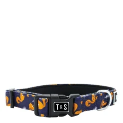 Hiking Rodent Adjustable Dog Collar, L