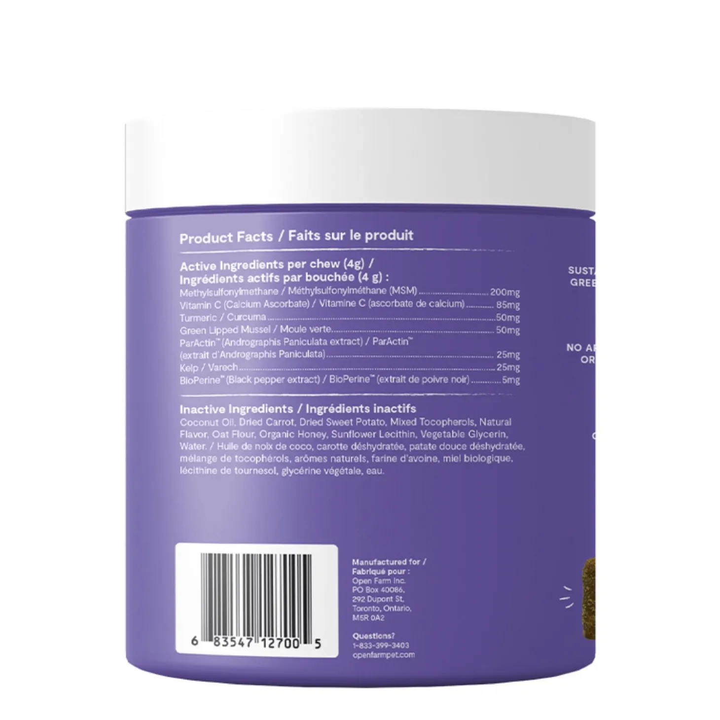 Hip and Joint Supplement Chews for Dogs