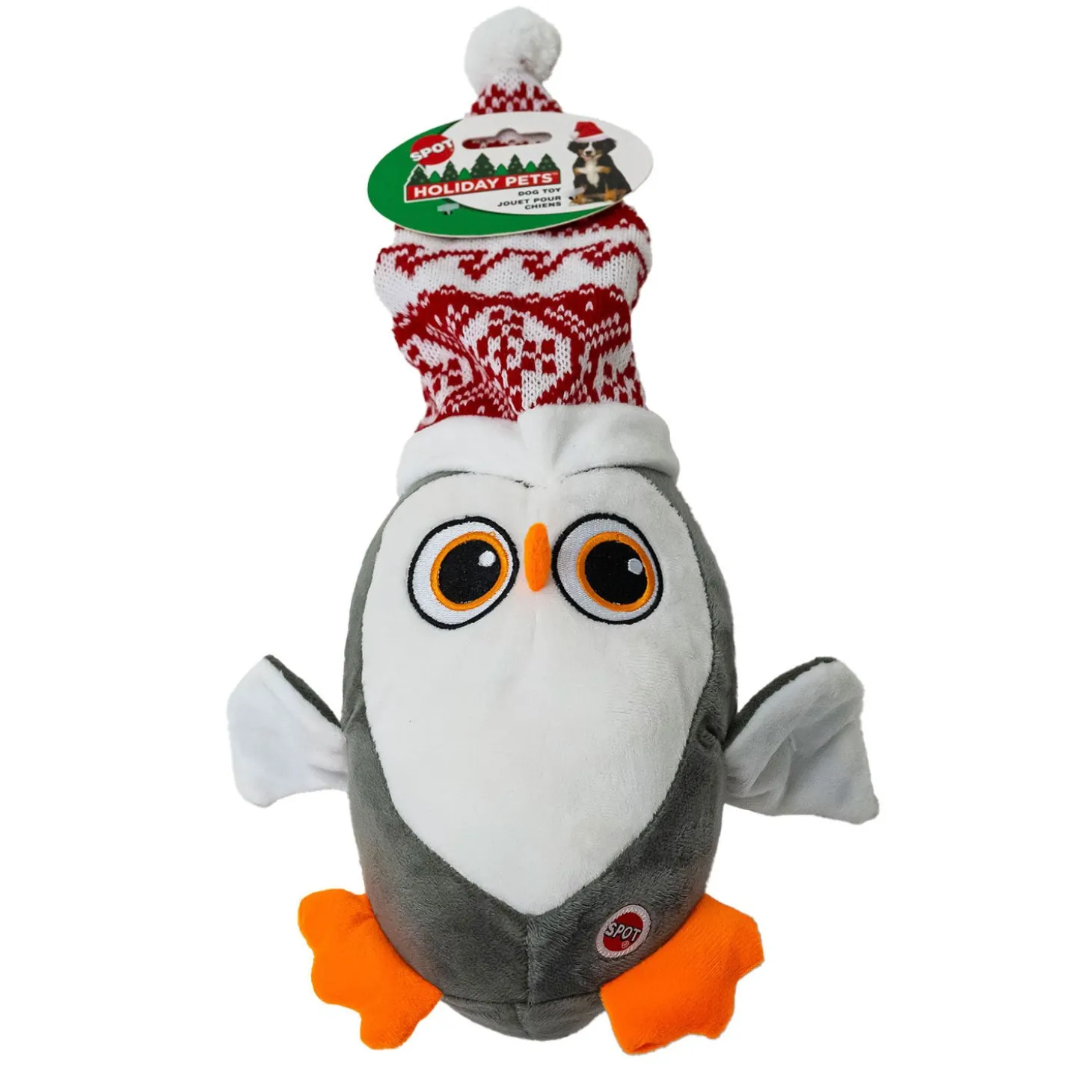 Holiday Big Bellies Dog Toy, 1 un.