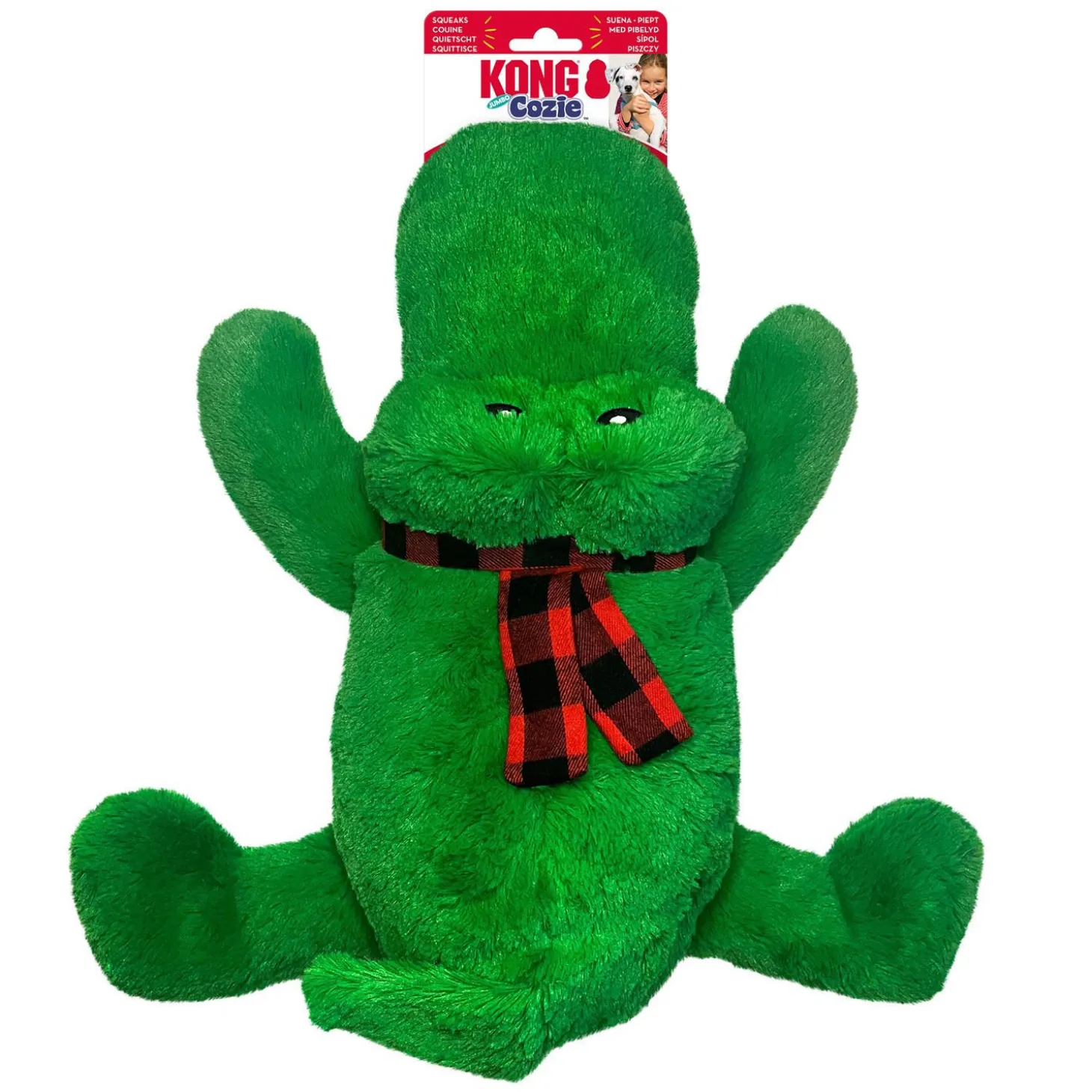 Holiday Cozie™ Jumbo Toy for Dogs, 1 unit