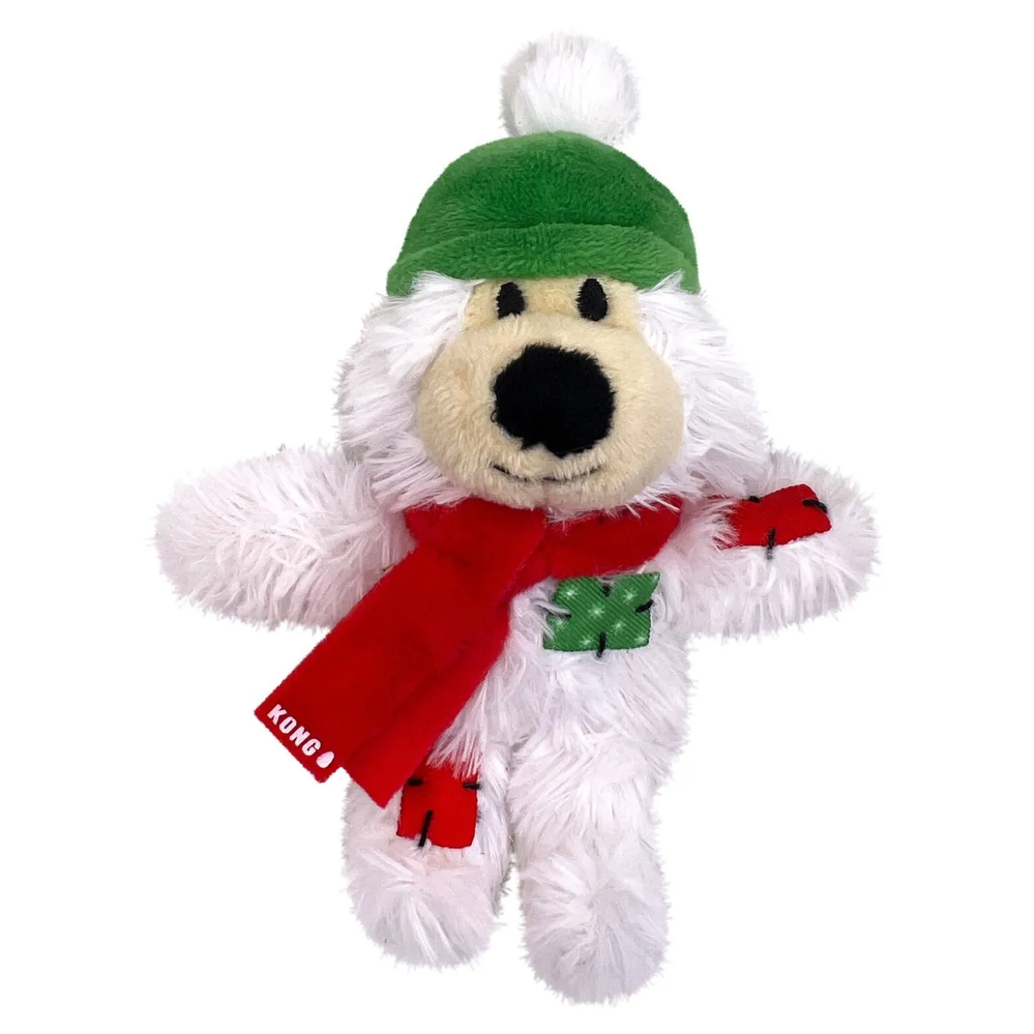 Holiday Softies Bear Toy for Cats, Assorted