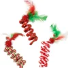 Holiday Spring Cat Toys