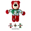 Holiday Wild Knots Bear for Dogs, 1 unit