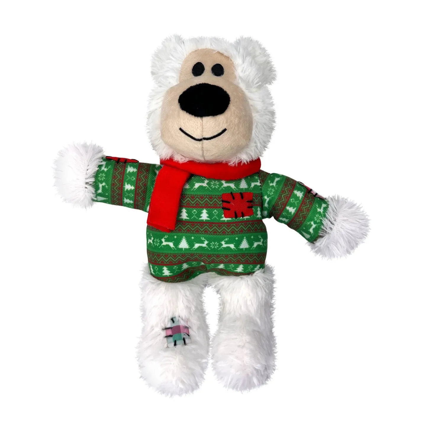 Holiday Wild Knots Bear for Dogs, 1 unit