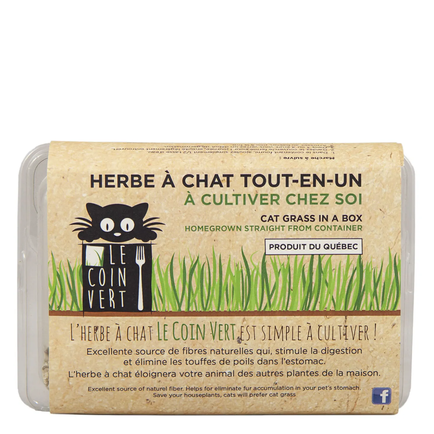 Homegrown Cat Grass