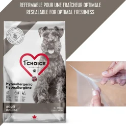 Hypoallergenic dry duck food for dogs