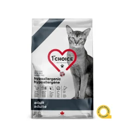 Hypoallergenic Grain-Free Duck Formula Dry Food for Adult Cats, 1.8 kg