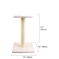 Iceland Single Tier Scratching Post