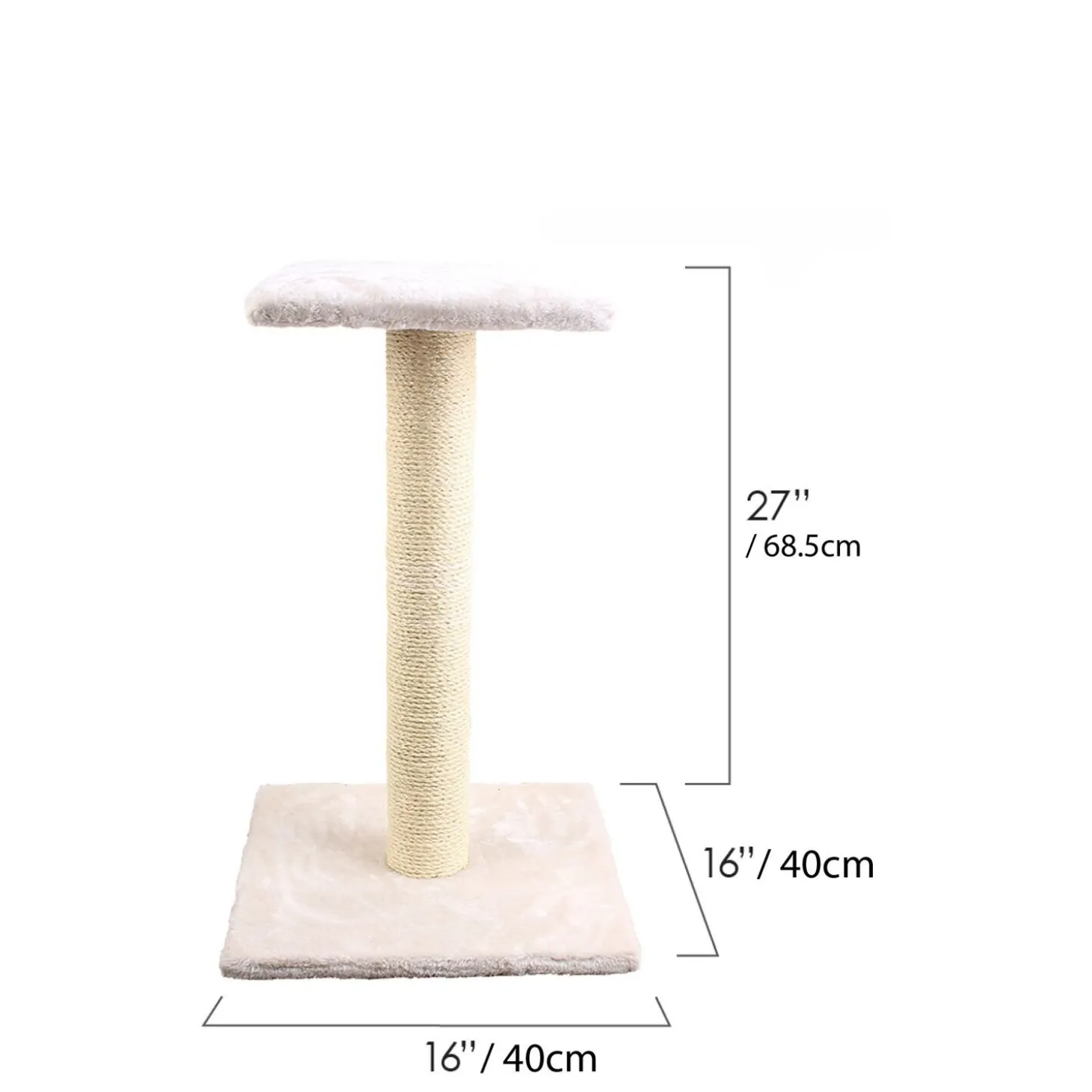 Iceland Single Tier Scratching Post