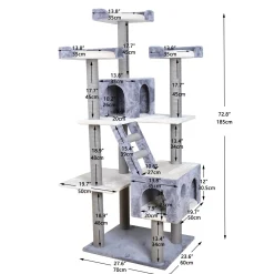 Imperial 8 level cat tree