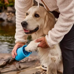 2-in-1 Dog Paws and Brush Cleaner