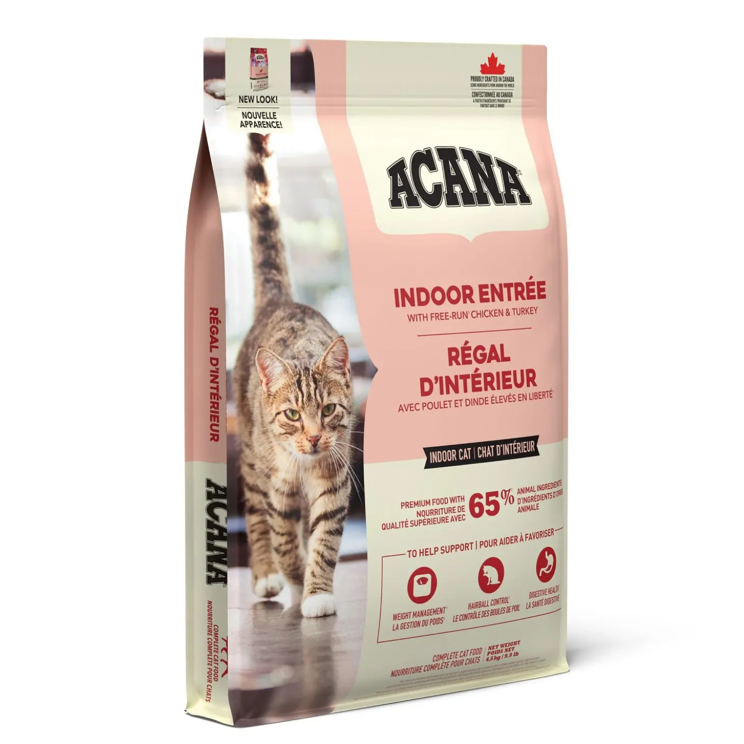 Indoor Entrée Dry Cat Food, 4.5 kg