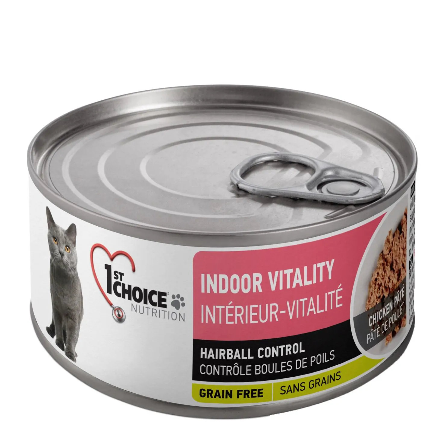 Indoor Vitality Chicken Pâté for Adult Cats