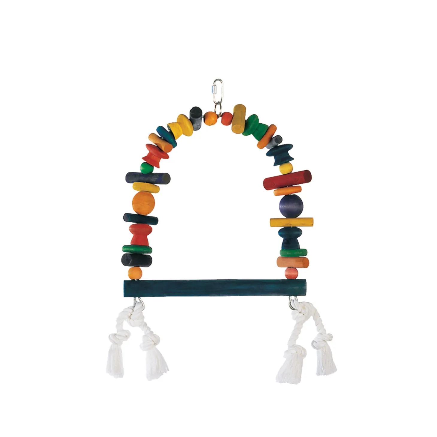 Junglewood Wood and Rope Bird Swing