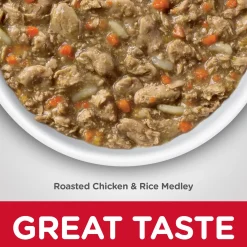 Kitten Healthy Cuisine Roasted Chicken & Rice Medley Canned Cat Food, 82 g