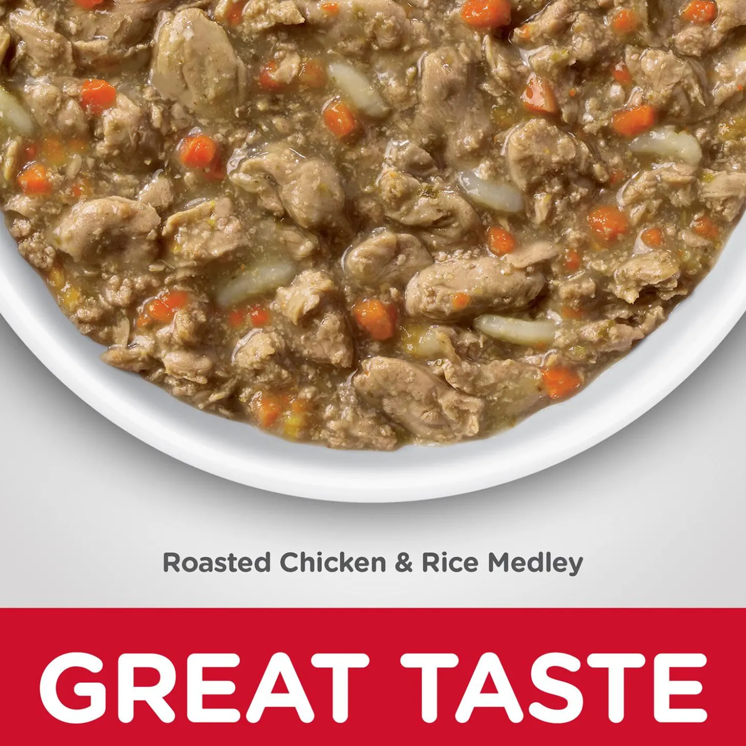 Kitten Healthy Cuisine Roasted Chicken & Rice Medley Canned Cat Food, 82 g