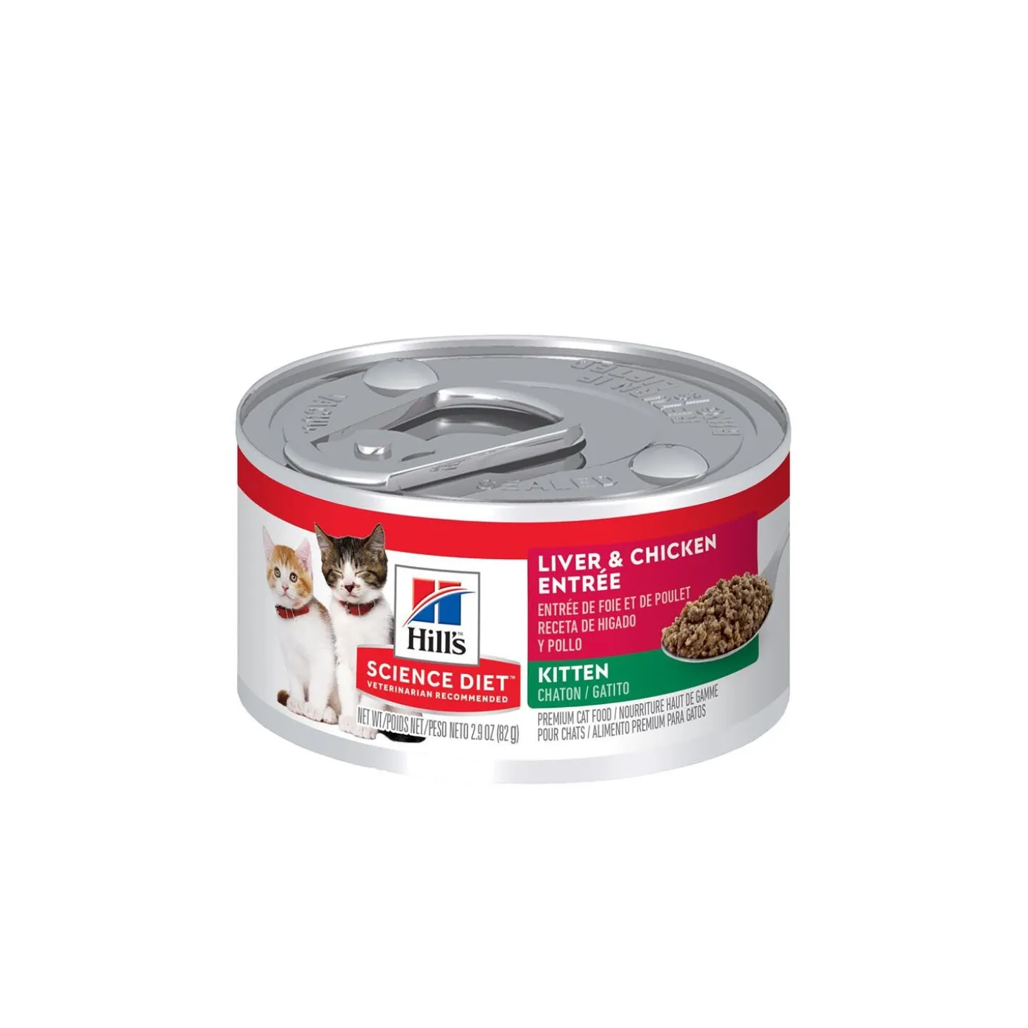 Kitten Liver & Chicken Cat Entrée, 82 g