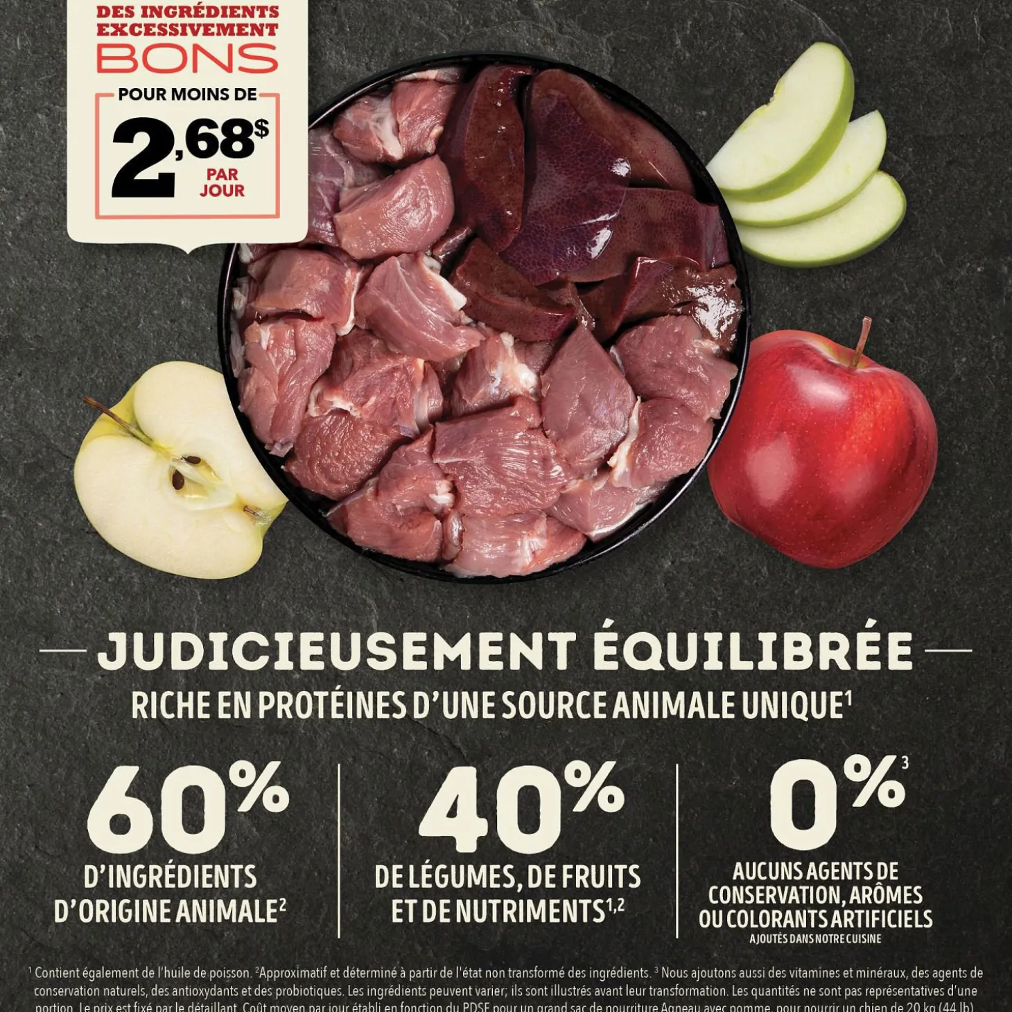 Lamb & Apple Dry Dog Food Recipe, 5.4 kg