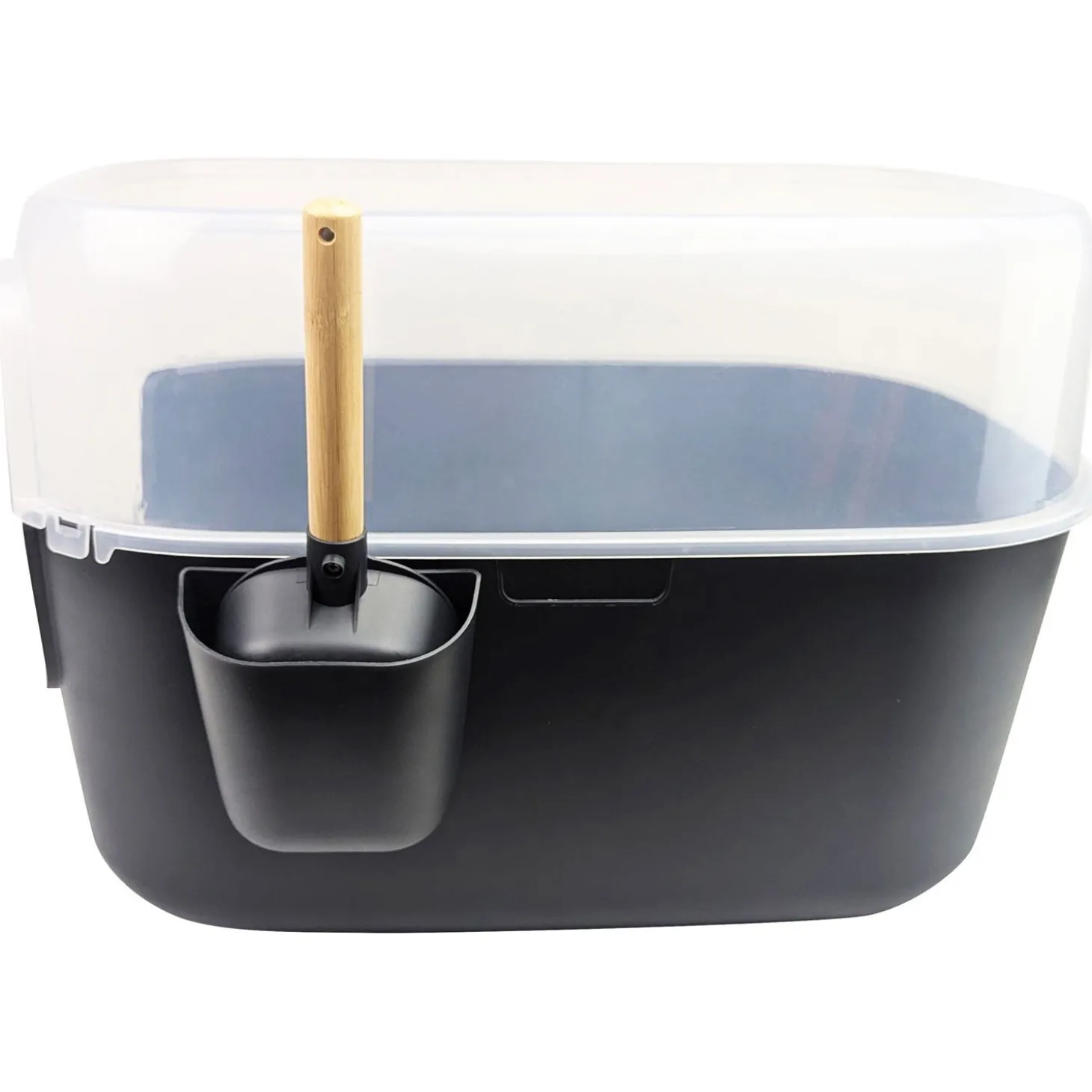 Large Luxury Litter Box with Bamboo Top