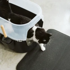 Large Luxury Litter Box with Bamboo Top